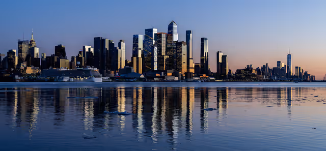 Manhattan Skyline from Weehawken